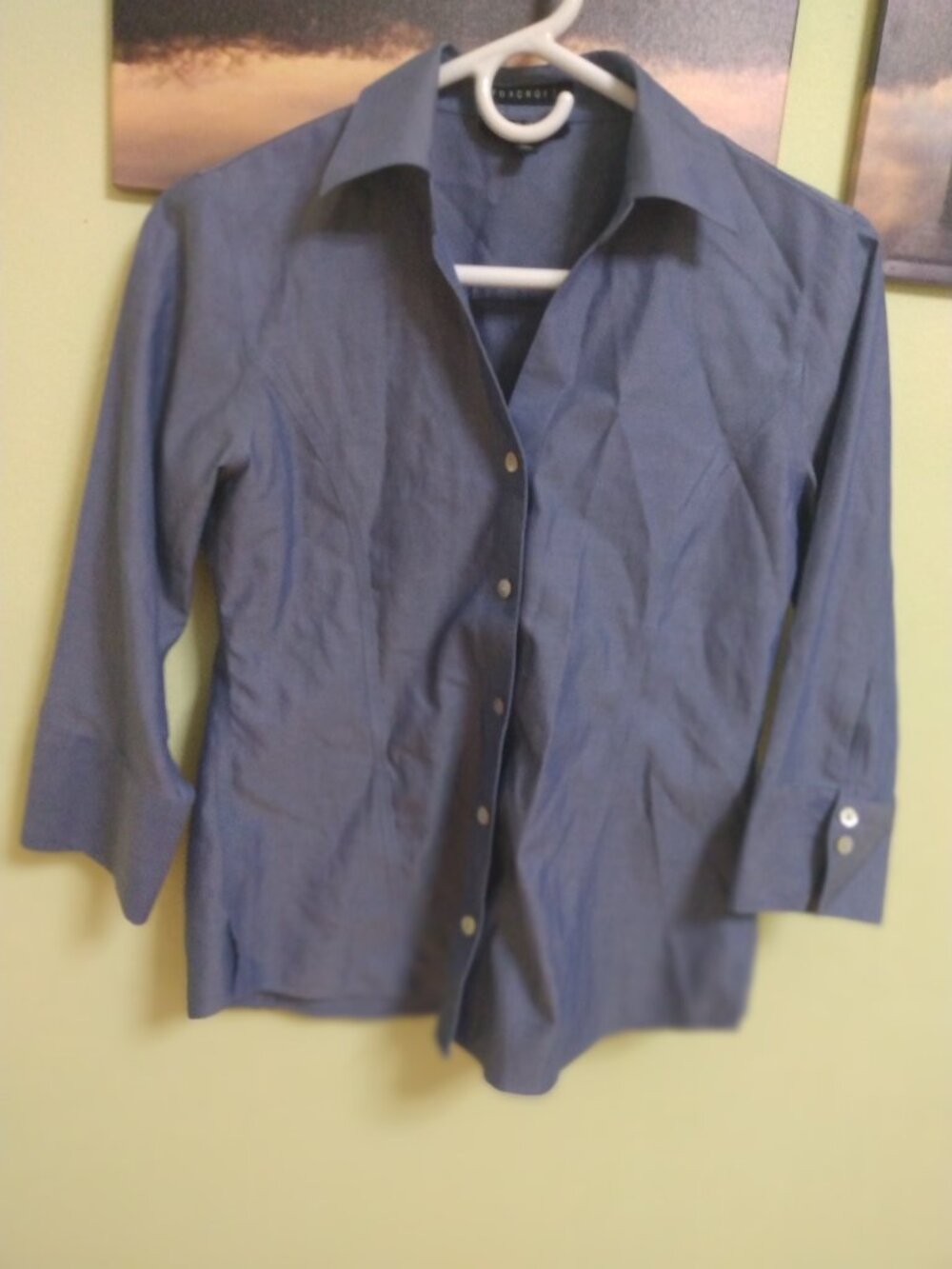 Womens Foxcroft Fitted button down shirt